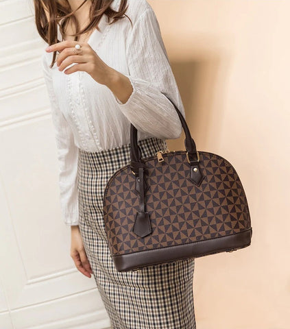 Women Vintage Style Tapered Handbag